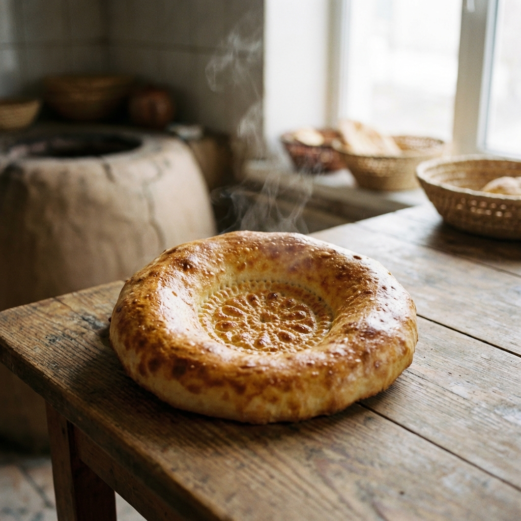 Yangi pishirilgan non